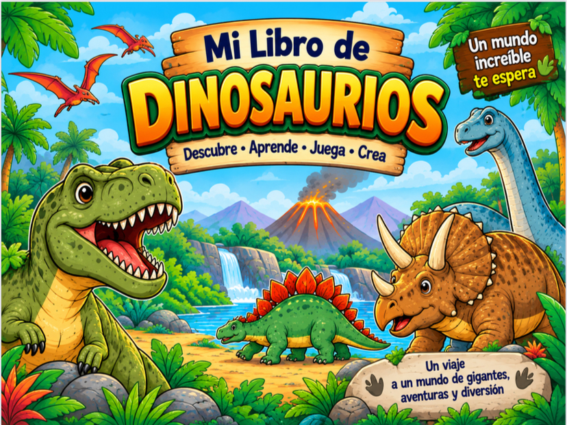 Bono: Mi Libro de Dinosaurios